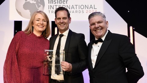 Morson winners at the Insider International Trade awards