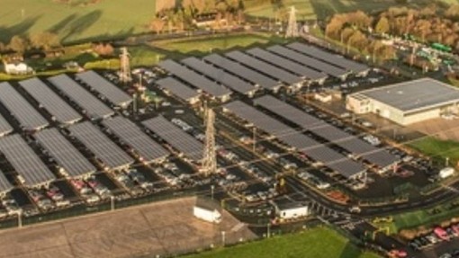 Bentley Motors Invest in Sustainability by Installing the UK’s Largest Solar Car Port