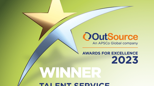 APSCO Winner Talent Service Provider of the year
