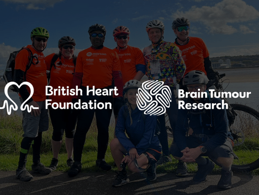 British Heart Foundation and Brain Tumour Research logos