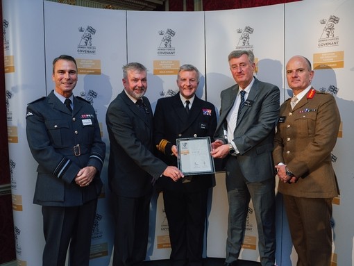 armed forces gold award