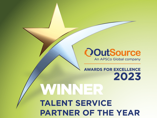 APSCO Winner Talent Service Provider of the year