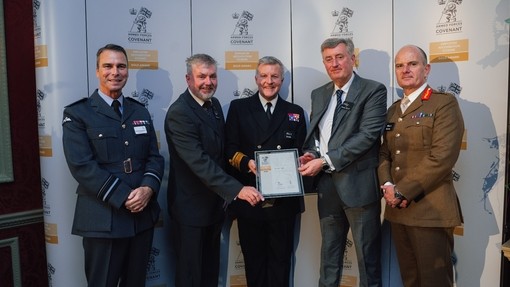 Morson retains Ministry of Defence Gold Award for ex-forces employment
