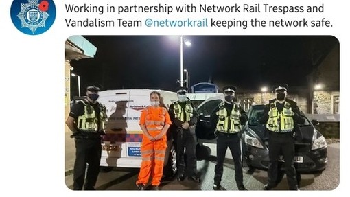 BTP Merseyside Tweet