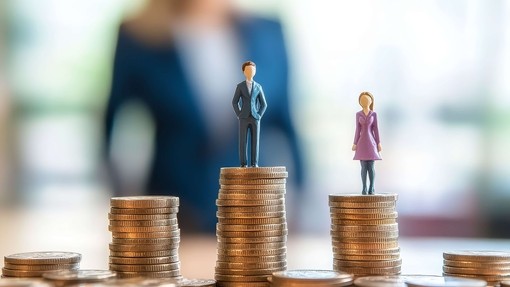 gender pay gap concept