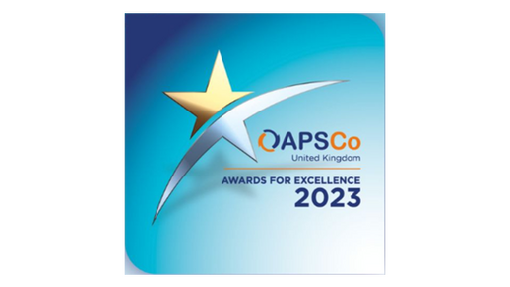 APSco awards for excellence 2023 logo