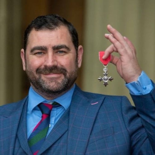 Andy Reid getting MBE